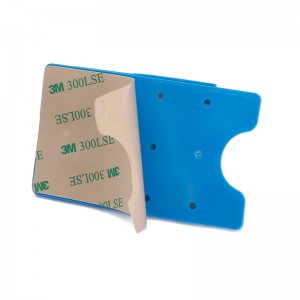 Carcasa telefonului din silicon cu suport de card pentru aproape toate smartphone-urile