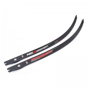 Tika tir cu arcul N3 70inci de tir cu arcul Recurve Bow ILF Limba de carbon