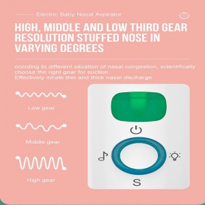 Electric de aspirație anasului pentru bebelușul SHOOGS SHOOGER SHOOGER pentru copii