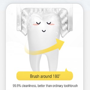 Safe Ultrasonic Silicon Kids \\\\ \'periuțe de dinți electrice Kids Music Perie cu distracție