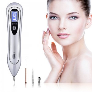 LED laser Fockle Mașină de îndepărtare a pielii Mole întuneric Spot feat wart Tag REMOVER PLASMA pen piele Tag de eliminare stilou