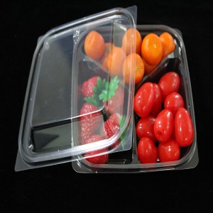 Blister alimentar proaspăt transparent