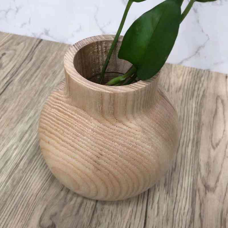 Home Decorative Mâna din lemnnatural din lemn frumos