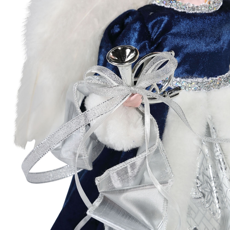 23 ~ 40cm Crăciun Angel ornamente decoratiuni copac top manual de angel figurine colecție papusa Xmas Festivalul Crăciunului de vacanță