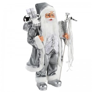 45 ~ 62cm Crăciun în picioare Santa Claus ornament decorare Figurina Colecția Fabric de vacanță Festivalul Xmas Plus Postul personalizat