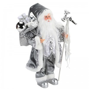 45 ~ 62cm Crăciun în picioare Santa Claus ornament decorare figurine Colecția de vacanță Festivalul de vacanță Xmas Plus