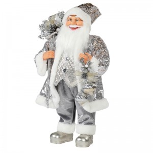 30 ~ 110cm Crăciun în picioare Santa Claus ornament de decorare Festivalul de vacanță figurine colecție tradiționale Crăciun