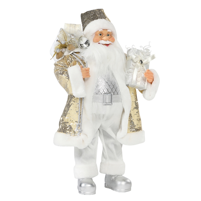 30 ~ 110cm Crăciun Santa Claus ornament Deluxe Decorare Festivalul de vacanță Figurină Colecție tradițională Crăciun