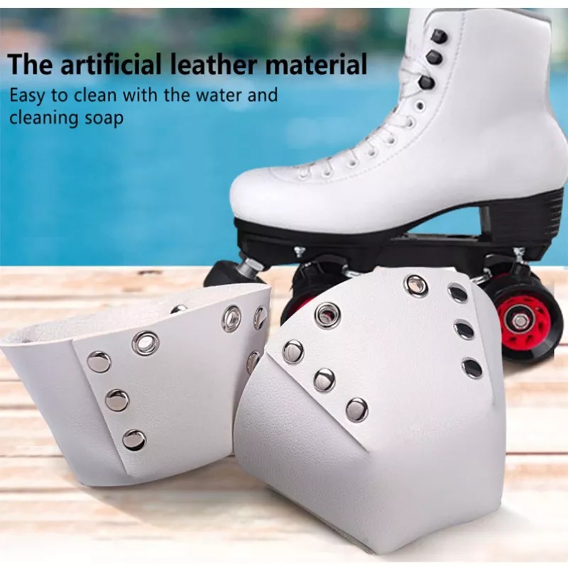 NEW PU PLAE din piele de protecție protectie cu cilindru Skate Cap Pantofi acoperă colorat