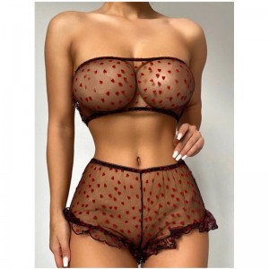 2022 Vânzare fierbinte în stoc Transparent ochiuri transparente Ladies sexy lenjerie, en-gros femei sexy lenjerie de corp, hipster dantene femei \\\\ \'s chiloți