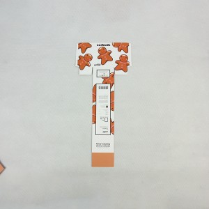 Card de hârtie pentru etichete alimentare