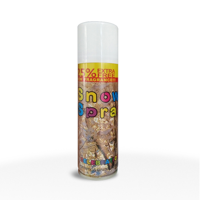 Cel mai bun preț 150ml spray spumă alb Taiwan spray de zăpadă