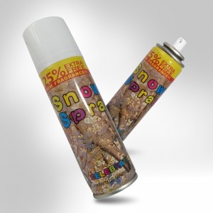 Cel mai bun preț 150ml spray spumă alb Taiwan spray de zăpadă