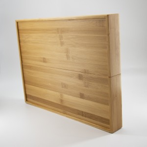 Set de depozitare cu tacâmurinaturale de bambus