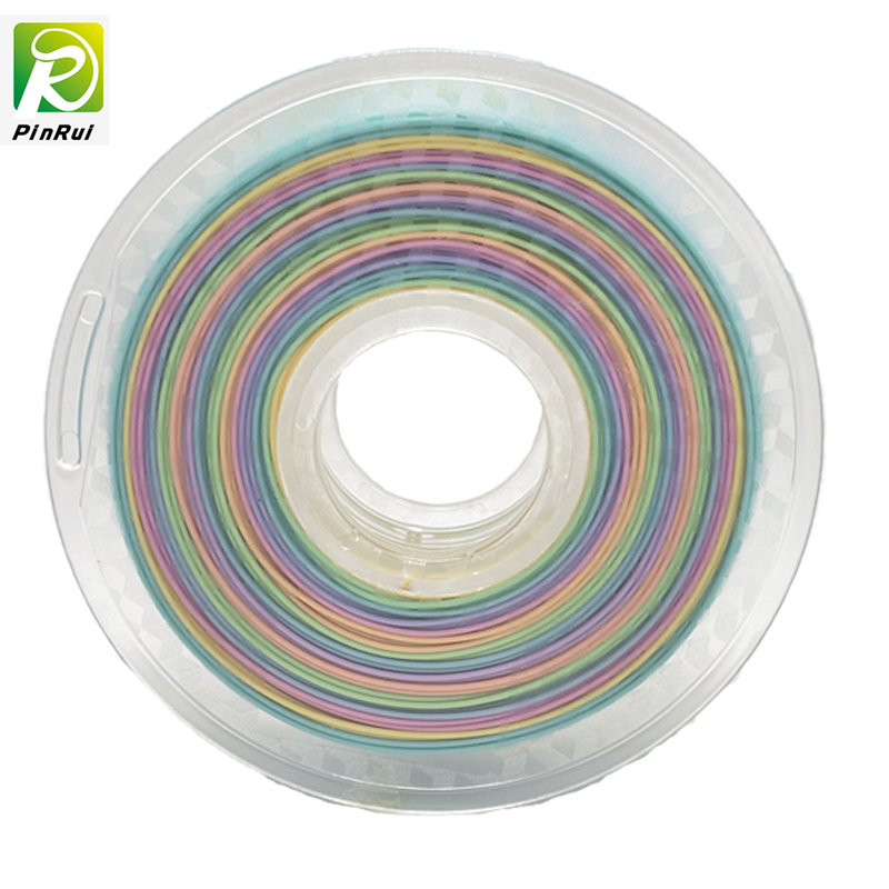 Pinrui 3D Imprimanta 1.75mm Pla Rainbow Filament pentru imprimanta 3D