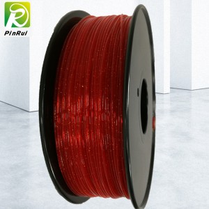 Pinrui 3D Imprimanta 1.75mm Pla stralucitor filament strălucitor de sclipire pentru imprimanta 3D