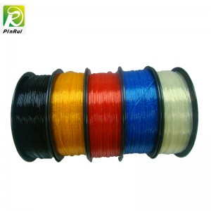 Pinrui 3D Imprimanta 1.75mm Pla stralucitor filament strălucitor de sclipire pentru imprimanta 3D