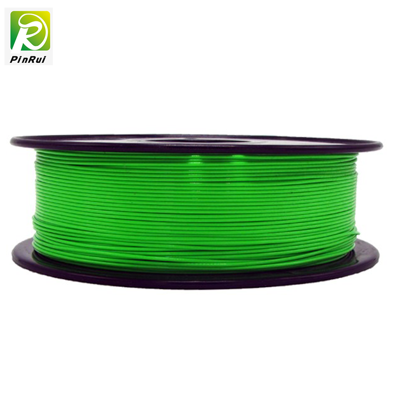 Pinrui de înaltă calitate 1 kg 3D PLA imprimantă filament verde culoare verde