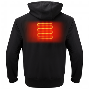 Preț din fabrică de bună calitate Black Electric Heat Heat Jacket pentru bărbați
