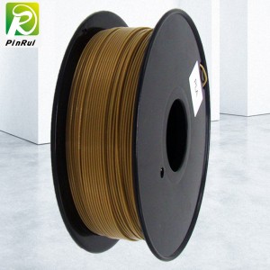 Pinrui de înaltă calitate 1 kg 3D PLA imprimantă filament de aur