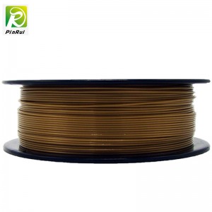 Pinrui de înaltă calitate 1 kg 3D PLA imprimantă filament de aur