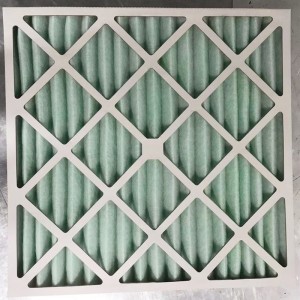 MERV8 Frame de hârtie primară Panou Panoul de aer HVAC Filtru de aer pentru fermă de porci