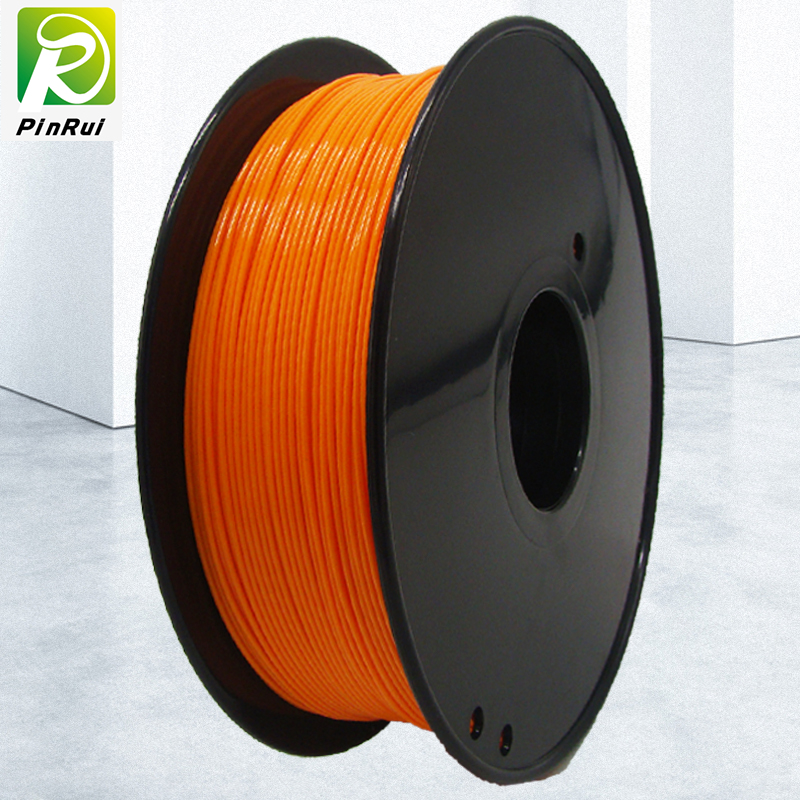 Pinrui de înaltă calitate 1 kg 3D PLA imprimantă filament portocaliu culoare portocalie