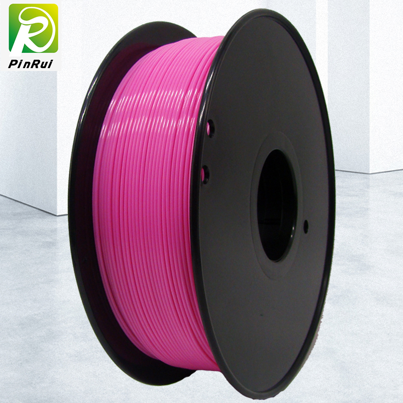 Pinrui de înaltă calitate 1kg 3D PLA imprimantă filament roz culoare roz