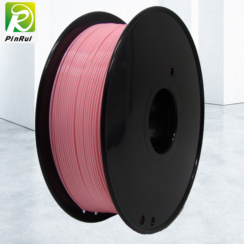 Pinrui de înaltă calitate 1 kg 3D PLA imprimantă filament roz 9284C culoare