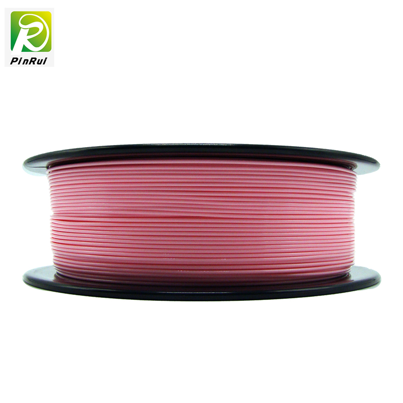 Pinrui de înaltă calitate 1 kg 3D PLA imprimantă filament roz 9284C culoare