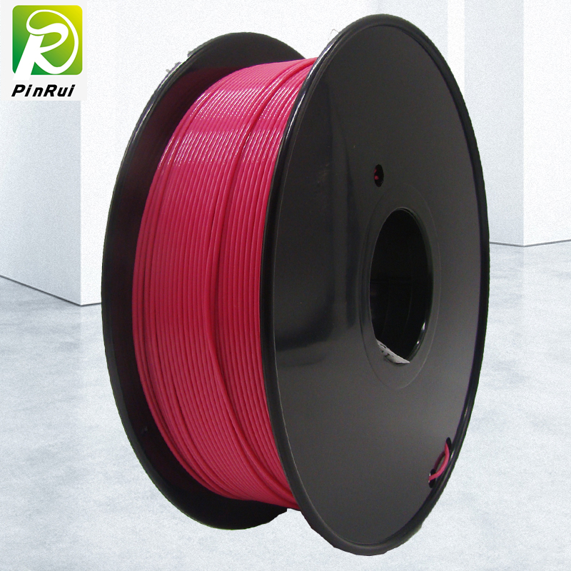Pinrui de înaltă calitate 1 kg 3D PLA imprimantă filament întuneric PinkColor