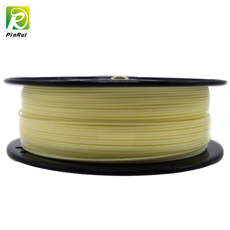 Pinrui de înaltă calitate 1 kg 3D PLA imprimantă filament galben 9140C culoare