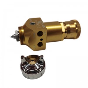 Putere automată a aerului de pulverizare a aerului 0.8/1.2 mm duza atomizantă industrială de vopsea pneumatică de vopsea presiune scăzută reglabilă pentru robot