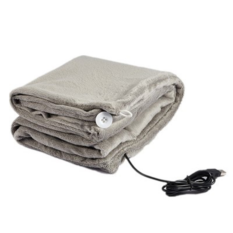 Pătură încălzită încălzită, pătură electrică de pluș moale pentru uz casnic și călătorie