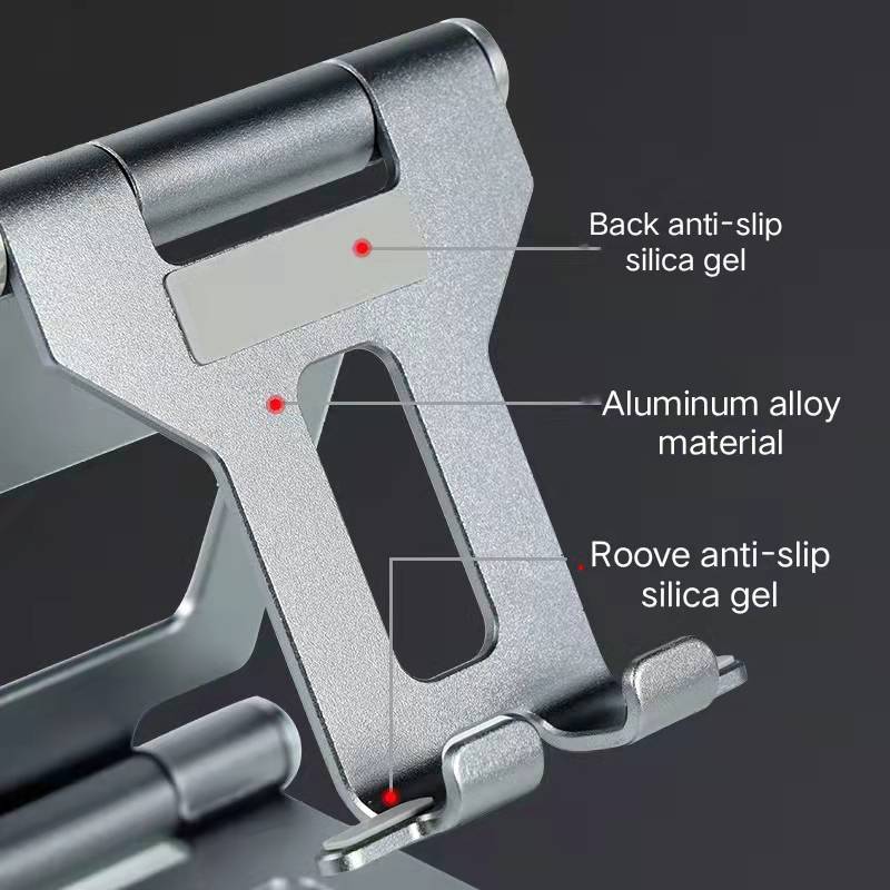 New Tablet Telefon Universal Desktop Bracket Convenabil aliaj de aluminiu aluminiu Bracket de telefon pliabil