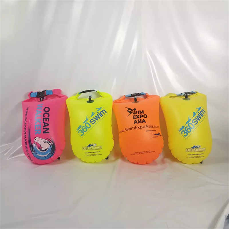 Geantă gonflabilă de depozitare în aer exterior Bag float Buoy de apă, echipament gonflabil
