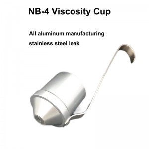 Cupa de laborator din vâscozitate din oțel inox