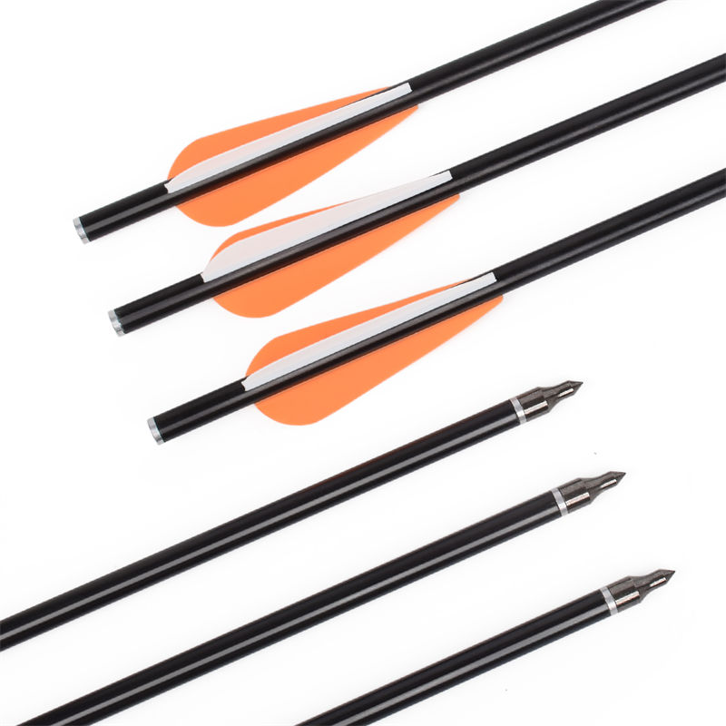 Elongarrow 16inches 6 * 8mm din fibră de sticlă din fibră de sticlă Arrows șuruburi