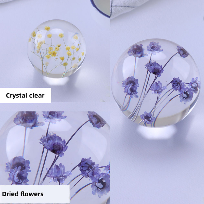 Personalizat 3d 7cm 8cm 9cm rășină orb plantă de florinaturale reale Dandelion Real Hârtie pentru cadouri de Crăciun Crystal Glass Decor pentru casă