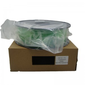 PinRui 3D imprimantă 1.75mmpetg Filament Culoare gri pentru imprimantă 3D