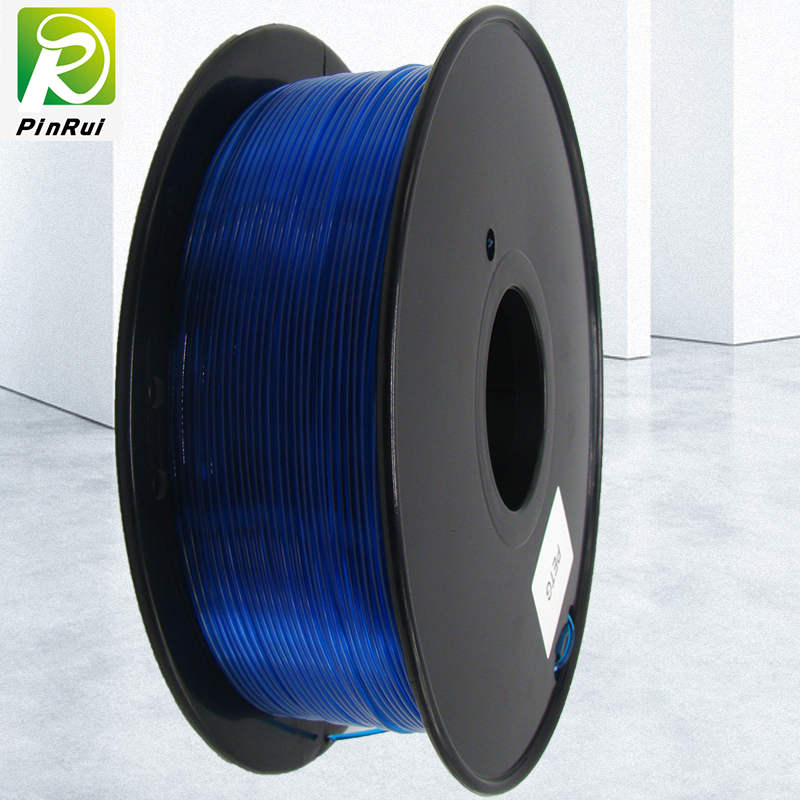 Pinrui 3D imprimantă 1.75mmpetg Filament Culoare albastru pentru imprimantă 3D