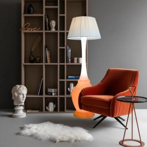 Morden în stil Morden Light Light Light Multicolor Smart Smart Laptă lampă de podea acasă cu baterie