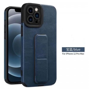 Potrivit pentru carcasă Apple iPhone12Pro Max, tip de suport pentru telefon mobil din piele iPhone13pro din piele de protecție din piele