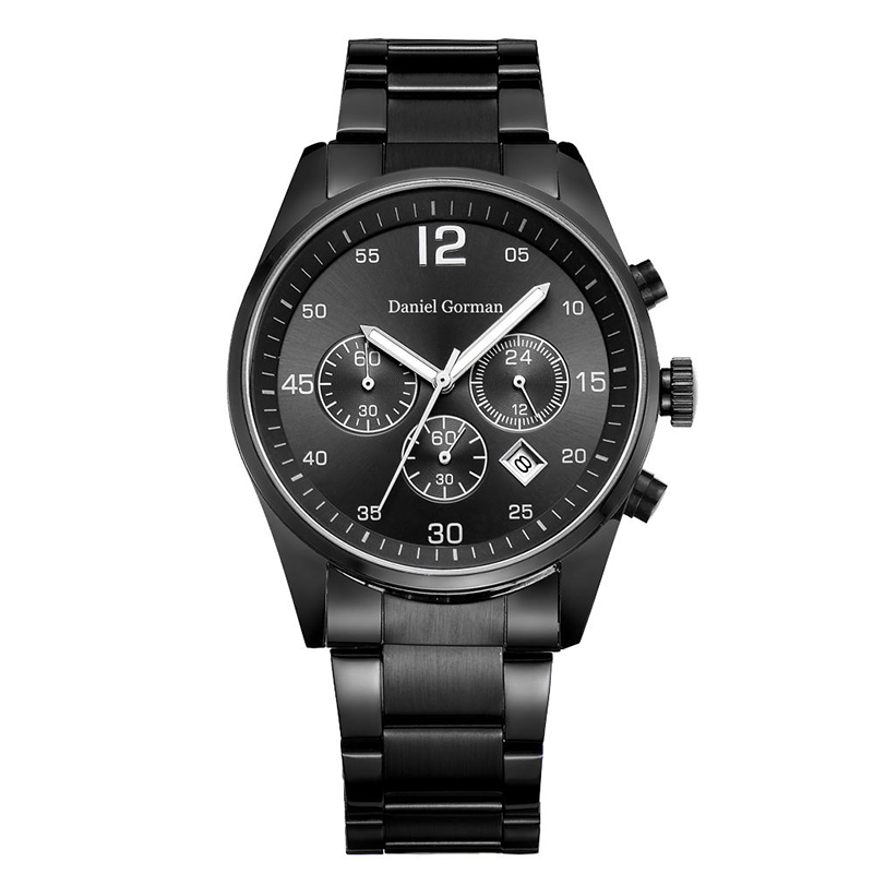 Daniel Gorman RM2210 NOU DESIDENȚĂ HOT VÂNZĂ PIELE SELLIE METALIC CVARTZ TWIST Platinum Geneva Luxur