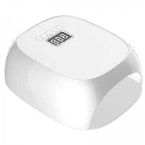 M&R 801pro lampă cu unghii LED fără fir, uscător de unghii wireless, 72W Lumină LED reîncărcabilă, lampă cu unghii LED cu gel portabil cu 4 senzor de setare a cronometrului și ecran LCD verde