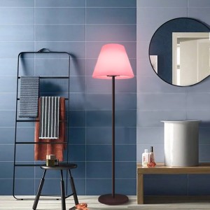 În aer liber/indoor Touch Control RGB Lampa LED, lămpi moderne europene în picioare, decor de casă lampă de podea pentru living, dormitor, hotel, grădină, birou (11*60,2 in)