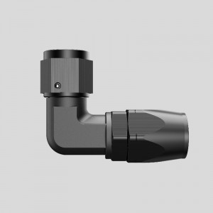 90 de grade tăietoare de feminin forjat un furtun se termină