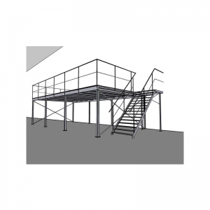 Podeaua platformei de structură de oțel