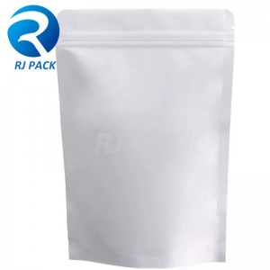 Pungi de stand up 100% reciclabile cu fermoar cu fermoar