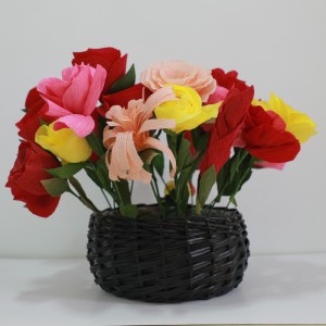 Hârtie crepe pentru floare